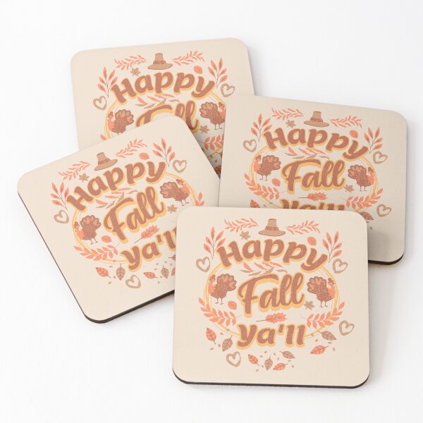 Item preview, Happy Fall Y'all! designed and sold by LevelUpTeeCo.
