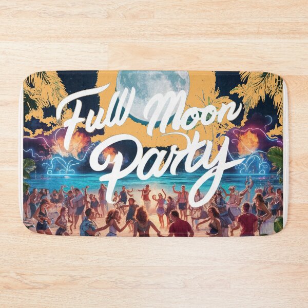 Item preview, Tropical Full Moon Party - Phangan Island, Thailand designed and sold by KennerTH.