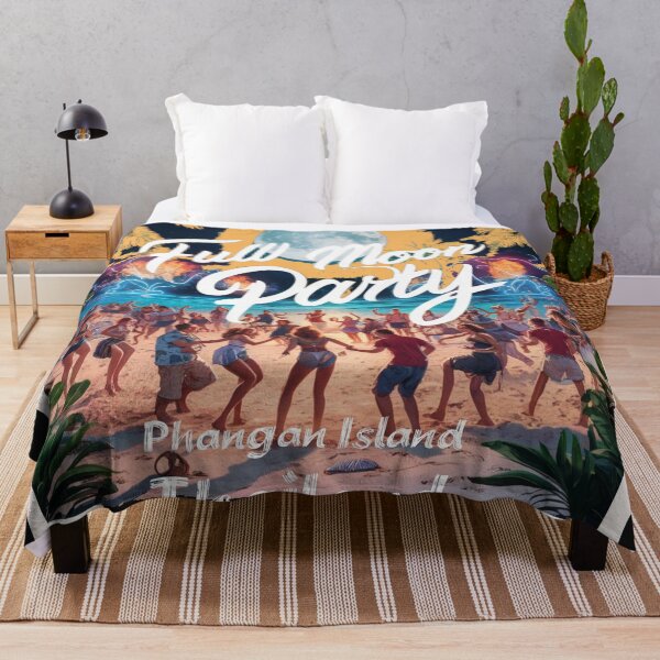 Item preview, Tropical Full Moon Party - Phangan Island, Thailand designed and sold by KennerTH.