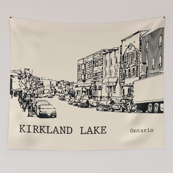 Item preview, Kirkland Lake Ontario designed and sold by Lakeric Cityscapes.