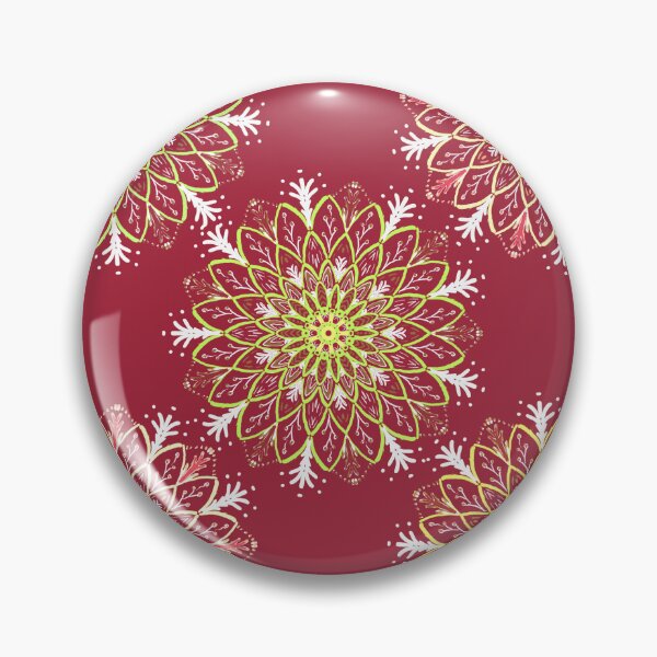 Item preview, Mandala Rustic -In angle / Red-yellows designed and sold by Studio Variatio.