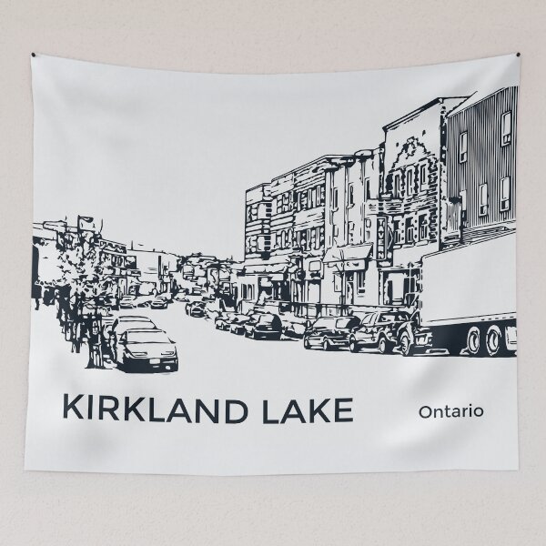 Item preview, Kirkland Lake Ontario designed and sold by Lakeric Cityscapes.