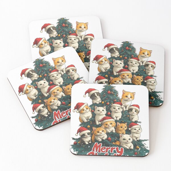 Item preview, Meowy Christmas designed and sold by Tmino-design.