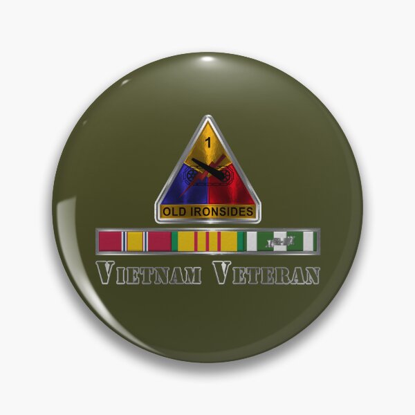 Item preview, 1st Armored Division Vietnam Veteran designed and sold by SoldierAlways.
