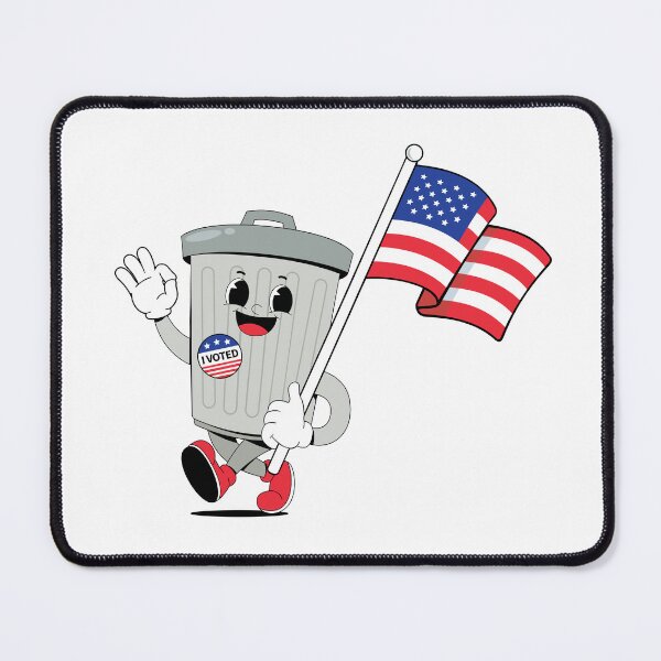 Item preview, I Voted Proud Garbage Trump Supporter T-Shirt designed and sold by LetMeTellYouWhy.