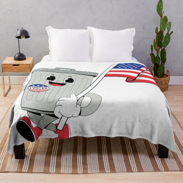Item preview, I Voted Proud Garbage Trump Supporter T-Shirt designed and sold by LetMeTellYouWhy.