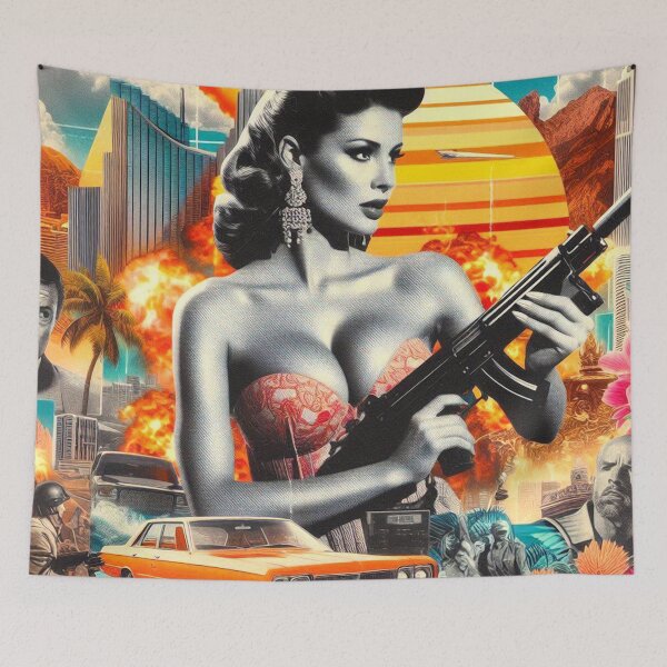 Item preview, 80s Action Woman designed and sold by PulpVintage.