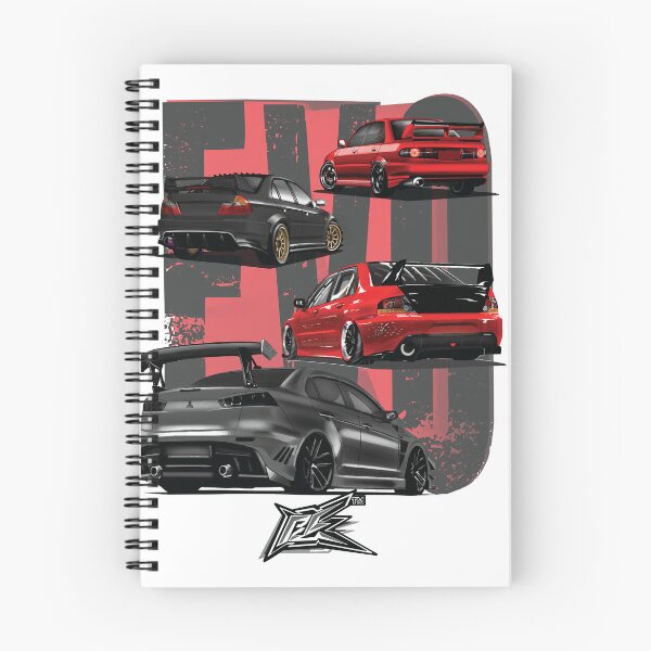 Item preview, evolution of the lancer evo red and black  designed and sold by NaquashM.