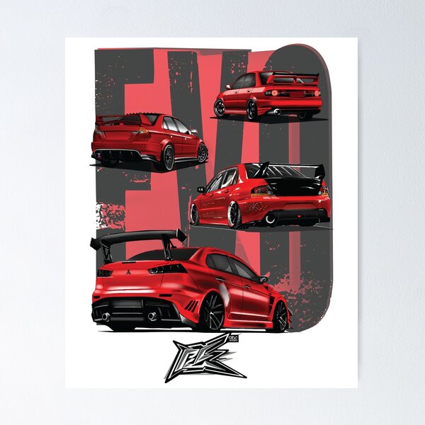 Item preview, evolution of the lancer evo red designed and sold by NaquashM.