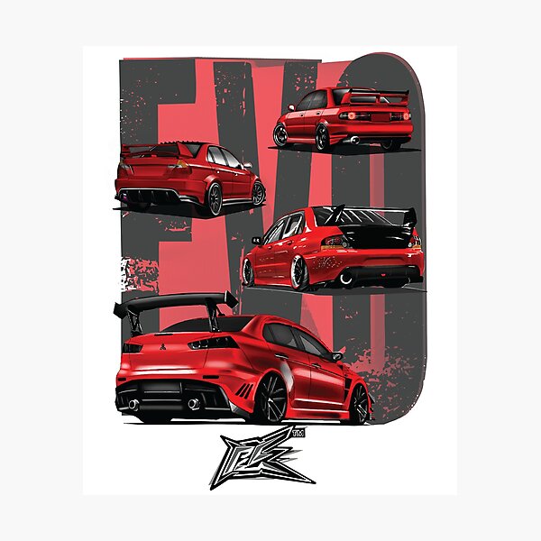 Item preview, evolution of the lancer evo red designed and sold by NaquashM.