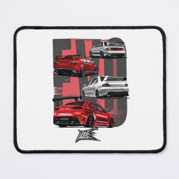Item preview, evolution of the lancer evo white and red  designed and sold by NaquashM.