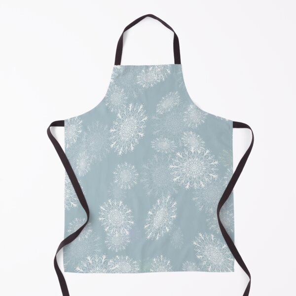 Item preview, Mandala Rustic -Floating / Light blue -whites designed and sold by Studio Variatio.