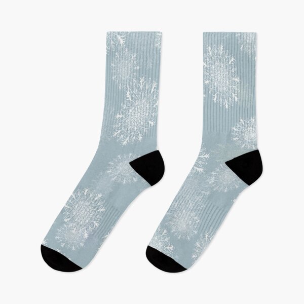 Item preview, Mandala Rustic -Floating / Light blue -whites designed and sold by Studio Variatio.