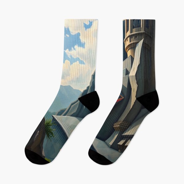 Item preview, The Summit Oracle: Encounter in the Mountains designed and sold by ArtPrintsUSA.