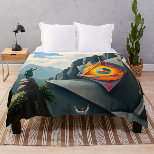 Item preview, The Summit Oracle: Encounter in the Mountains designed and sold by ArtPrintsUSA.