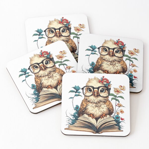 Item preview, Eine Eule mit einem Buch designed and sold by FunnyShoppyy.