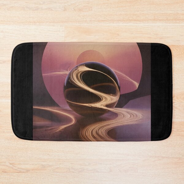 Item preview, Surreal Glass Orb with Abstract Light Trail 03 designed and sold by kjp-design.