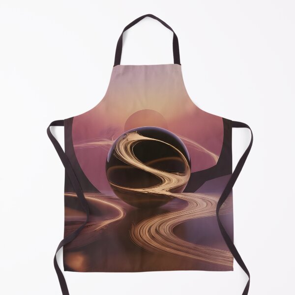 Item preview, Surreal Glass Orb with Abstract Light Trail 03 designed and sold by kjp-design.