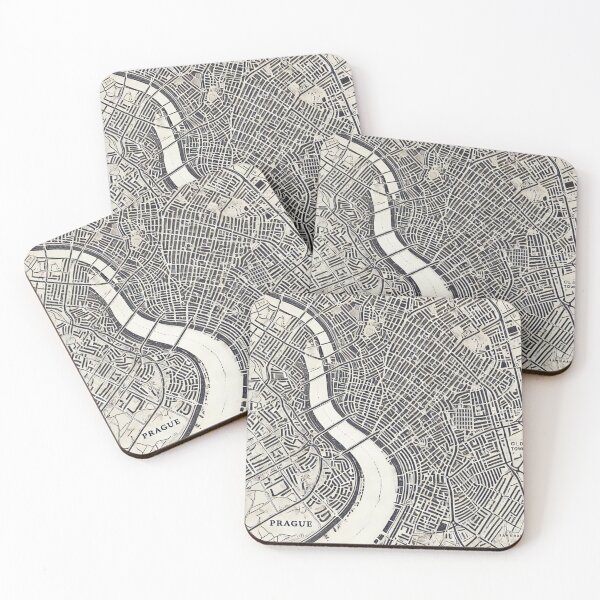 Item preview, Prague || Map View || Painting  designed and sold by AG-Product.