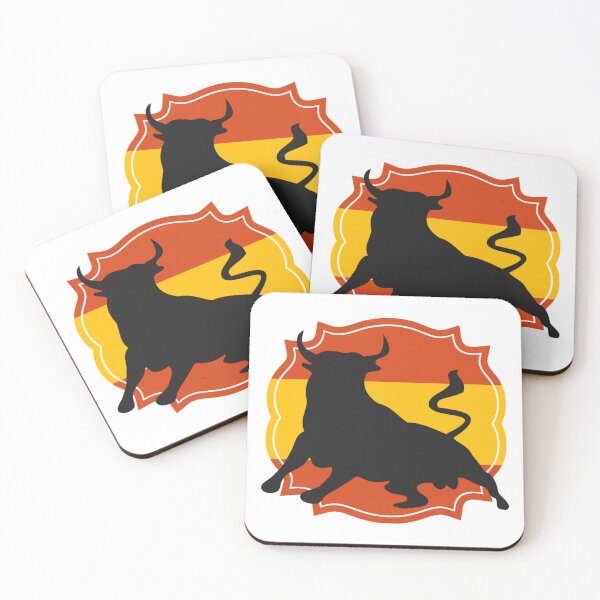 Item preview, Viva España: Spanish Flag with Iconic Toro Design designed and sold by SAHARA WANDERLUST.