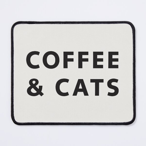 Item preview, Coffee And Cats designed and sold by Me And The Moon.