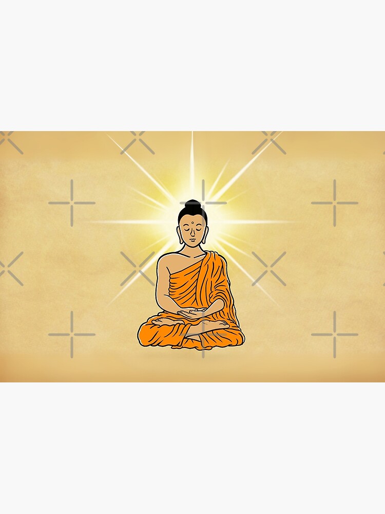 Thumbnail 7 of 7, Framed Art Print, Buddha's Full and Complete Enlightenment designed and sold by Buddhismdotnet.