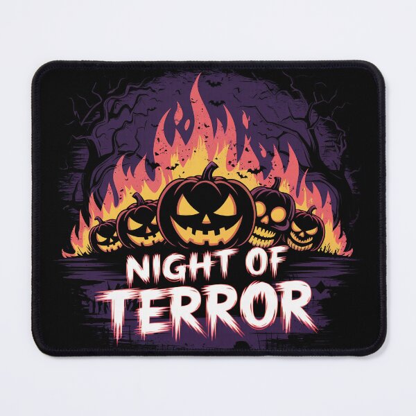 Item preview, Night of Terror Halloween Pumpkin Illustration designed and sold by TrPatternLab.
