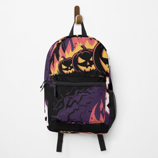 Item preview, Night of Terror Halloween Pumpkin Illustration designed and sold by TrPatternLab.