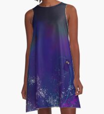 T.A.R.D.I.S. in Space A-Line Dress