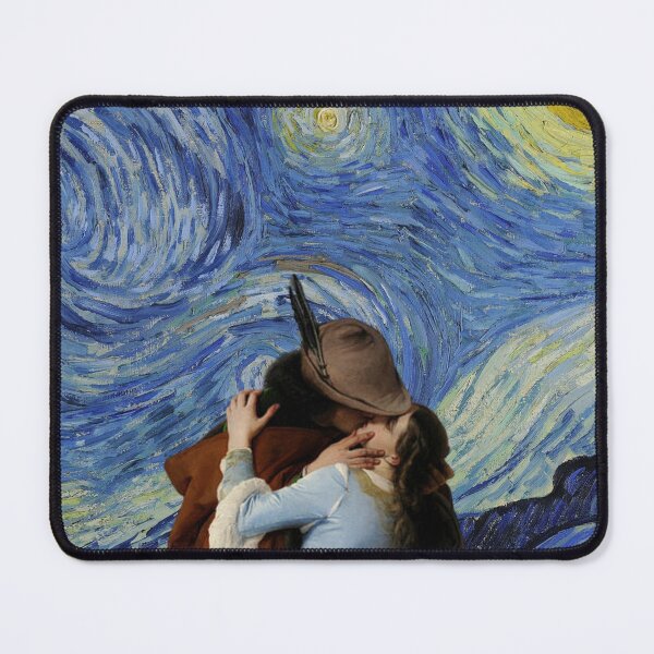 Item preview, The Kiss - Starry Night designed and sold by ItalyWithAmore.