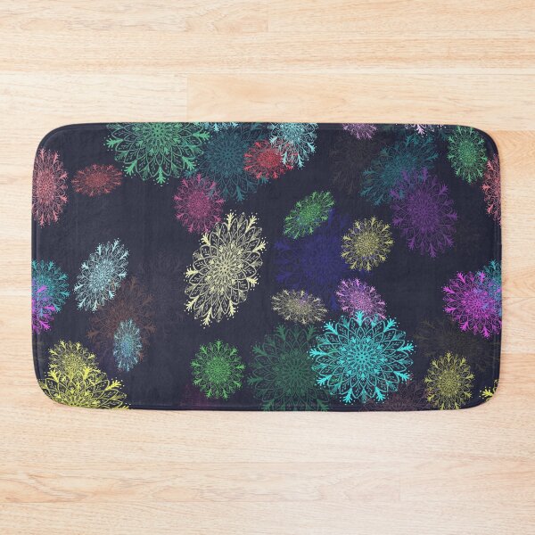 Item preview, Mandala Rustic -Floating / Dark blue -colourful designed and sold by Studio Variatio.