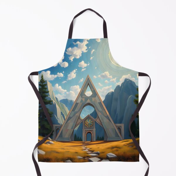 Item preview, Arcadian Gateway - Mystical Monument in the Mountains designed and sold by ArtPrintsUSA.
