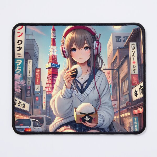 Item preview, Girl Onigiri Tokyo designed and sold by unrealartwork.