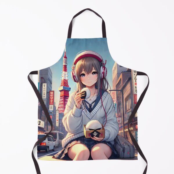 Item preview, Girl Onigiri Tokyo designed and sold by unrealartwork.