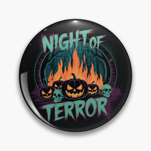Item preview, Halloween Night of Terror Pumpkin Art designed and sold by TrPatternLab.