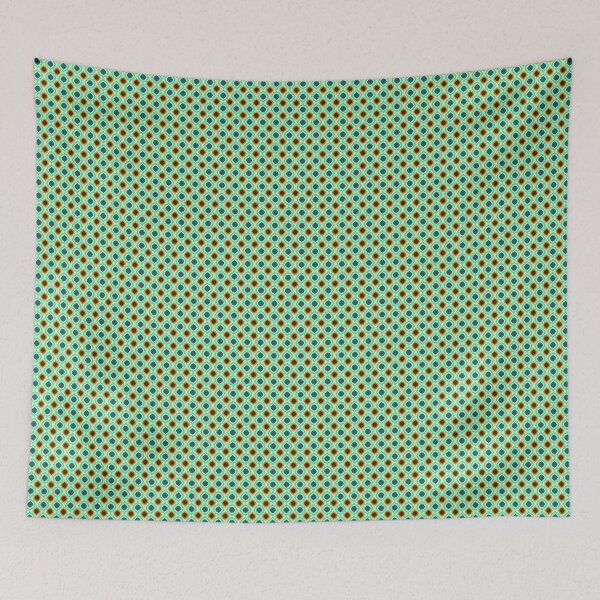 Item preview,  pattern with layered shapes in green, yellow, and black tones. designed and sold by ANGOON7455.