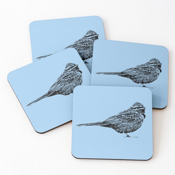 Item preview, Cirl Bunting Black Design  designed and sold by designsasstultd.