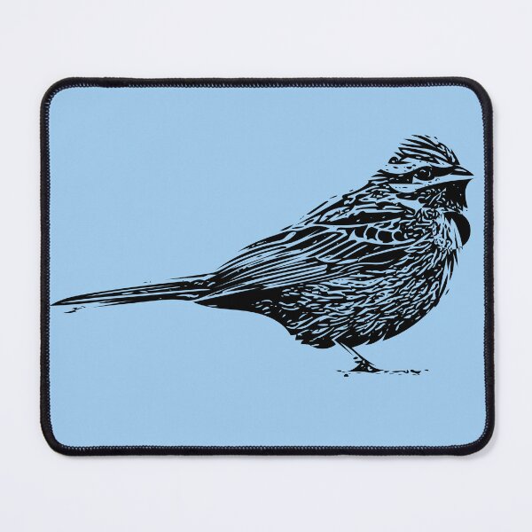Item preview, Cirl Bunting Black Design designed and sold by designsasstultd.