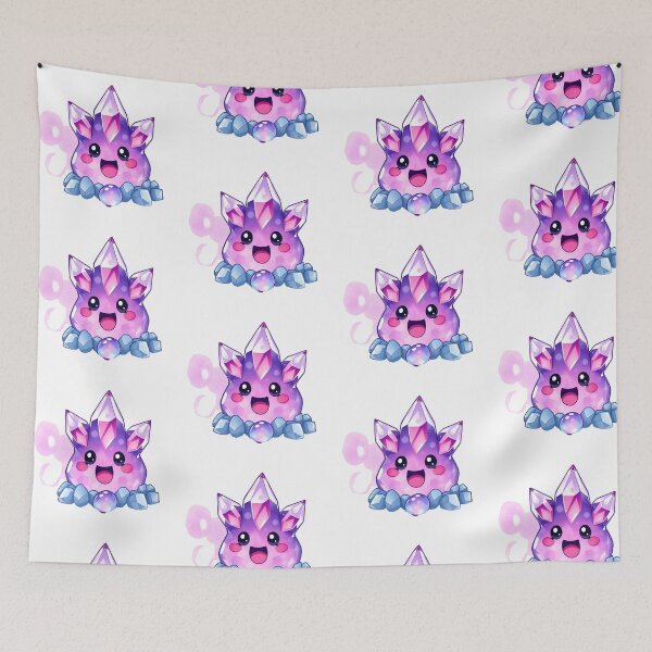 Item preview, Purple crystal slime designed and sold by Blob-central.