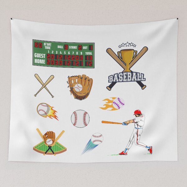 Artikelvorschau, Illustrationen, die Baseball-Fans lieben werden entworfen und verkauft von huape.