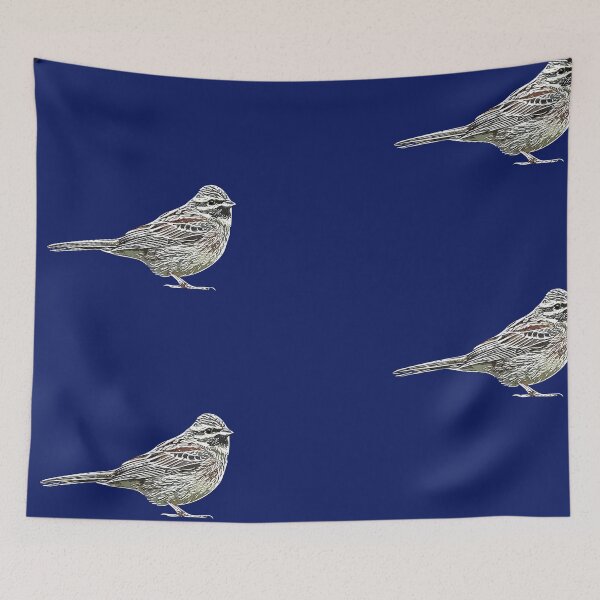 Item preview, Cirl Bunting White Alternate Design  designed and sold by designsasstultd.
