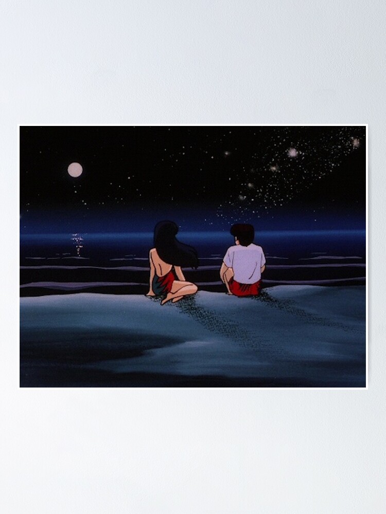 "Anime Aesthetic Couple" Poster by megtupper | Redbubble
