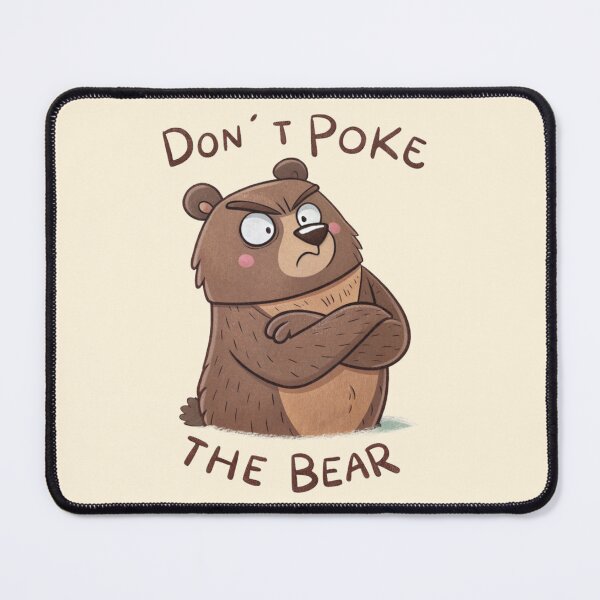 Item preview, grumpy don't poke the bear designed and sold by Lydyb-creations.
