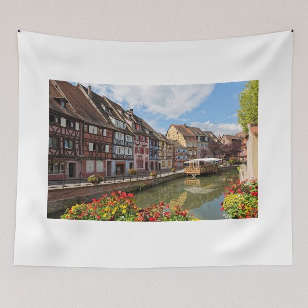 Item preview, Colorful Buildings in the Fishmongers' District designed and sold by Yair Karelic.