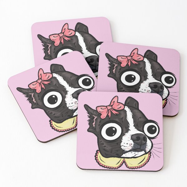 Item preview, Girly Boston Terrier designed and sold by turddemon.