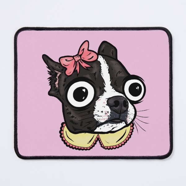 Item preview, Girly Boston Terrier designed and sold by turddemon.
