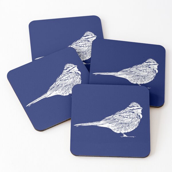 Item preview, Cirl Bunting White Design  designed and sold by designsasstultd.