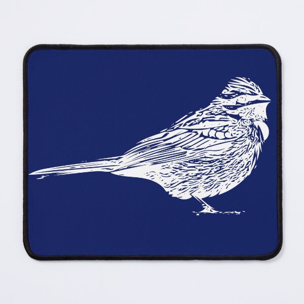 Item preview, Cirl Bunting White Design designed and sold by designsasstultd.