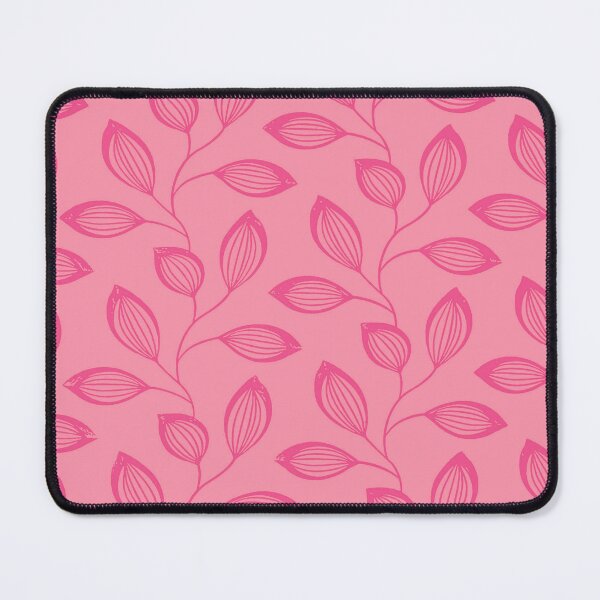 Item preview, Climbing Vine Leaves In Girly Pink On Pink designed and sold by taiche.