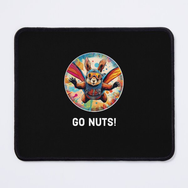 Item preview, Go Nuts Skydiving Squirrel  designed and sold by Boxing Kangaroo Retail Company.